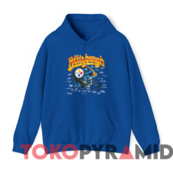 Vintage 1994 Pittsburgh Steelers Blitzburgh Hanes NFL T Shirt 2 Vintage 1994 Pittsburgh Steelers Blitzburgh Hanes Nfl T Shirt Blue Hoodie