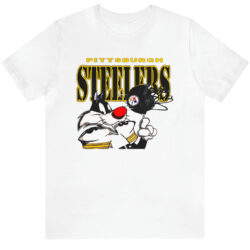 Vintage 1994 Pittsburgh Steelers Sylvester Looney Tunes T-shirt 5 Vintage 1994 Pittsburgh Steelers Sylvester Looney Tunes T shirt