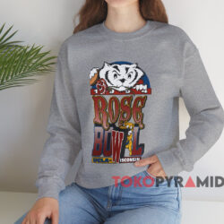 Vintage 1994 Rose Bowl Ucla Vs Wisconsin Sweatshirt Grey Sweatshirt