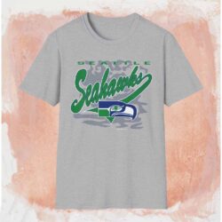 Vintage 1994 Seattle Seahawks Nfl Shirt Grey T shirt