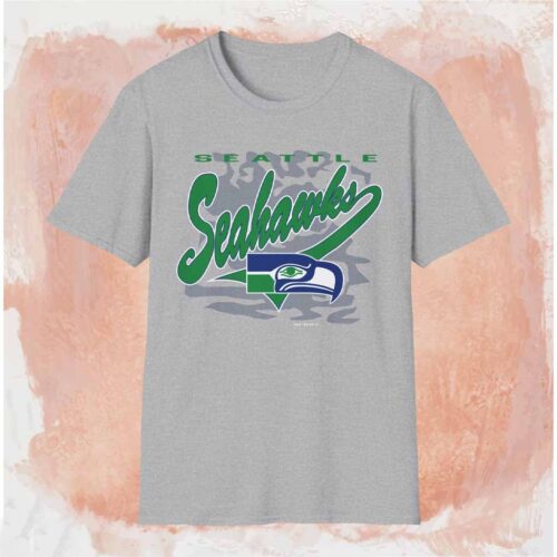 Vintage 1994 Seattle Seahawks Nfl Shirt Grey T shirt