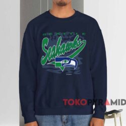 Vintage 1994 Seattle Seahawks Nfl Shirt Navy Sweatshirt