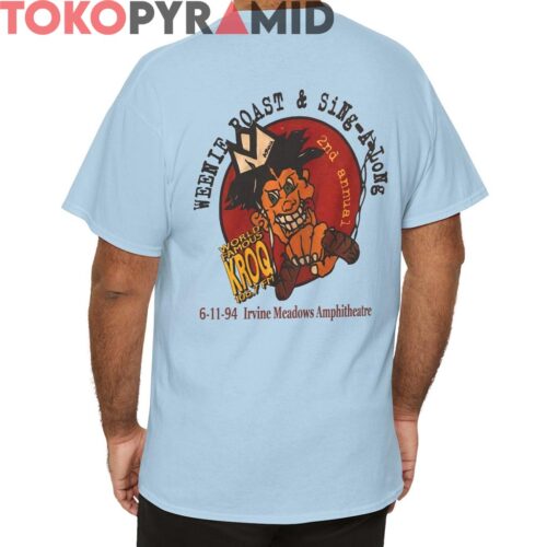 Vintage 1994 Weenie Roast 2nd Annual Kroq Shirt 2 Sided