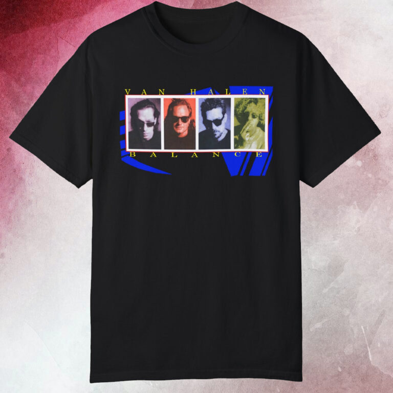 Van Halen Balance 95-96 Tシャツ Vintage Van Halen Balance Concert T Shirt 1995 White XL