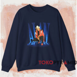 Vintage 1995 Alan Jackson Tour T-shirt 4 Vintage 1995 Alan Jackson Tour T shirt Navy Sweatshirt