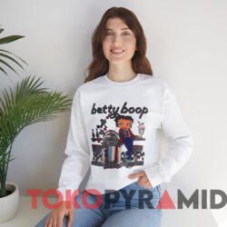 Vintage 1995 Betty Boop Diner T-Shirt 2 Vintage 1995 Betty Boop Diner T shirt White Sweatshirt