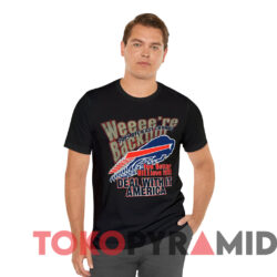 Vintage 1995 Buffalo Bills We're Back Afc T shirt Black T shirt