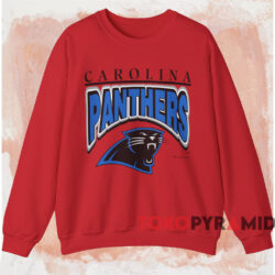 Vintage 1995 Carolina Panthers NFL T-shirt 4 Vintage 1995 Carolina Panthers Nfl T shirt Red Sweatshirt