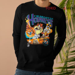 Vintage 1995 Charlotte Hornets Taz Shirt 3 Vintage 1995 Charlotte Hornets Taz Long sleeved