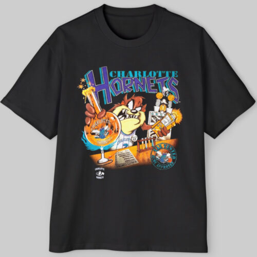 Vintage 1995 Charlotte Hornets Taz T shirt Vintage 1995 Charlotte Hornets Taz T shirt