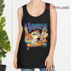 Vintage 1995 Charlotte Hornets Taz Shirt 4 Vintage 1995 Charlotte Hornets Taz Tank Top