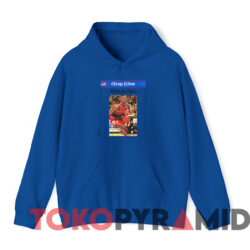 Vintage 1995 Chicago Tribune Michael Jordan Relaunched T-shirt 3 Vintage 1995 Chicago Tribune Michael Jordan Relaunched T shirt Blue Hoodie