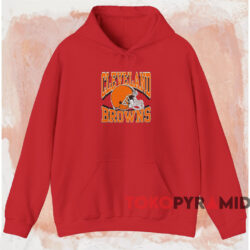Vintage 1995 Cleveland Browns NFL Shirt 2 Vintage 1995 Cleveland Browns Nfl Shirt Red Hoodie