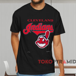 Vintage 1995 Cleveland Indians Shirt Black T shirt