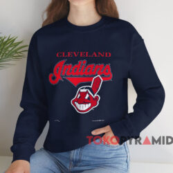Vintage 1995 Cleveland Indians Shirt 3 Vintage 1995 Cleveland Indians Shirt Navy Sweatshirt