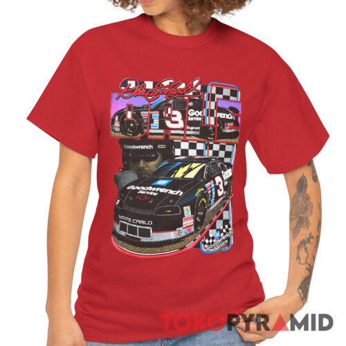Vintage 1995 Dale Earnhardt T shirt Rare Nascar Goodwrench Service Racing Team Shirt