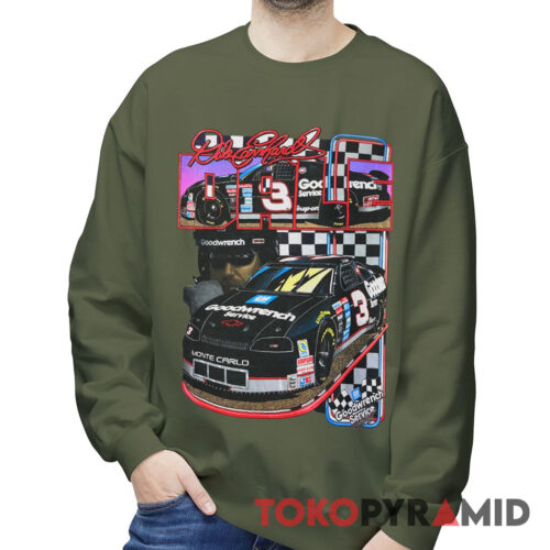 Vintage 1995 Dale Earnhardt T shirt Rare Nascar Goodwrench Service Racing Team Sweatshirt