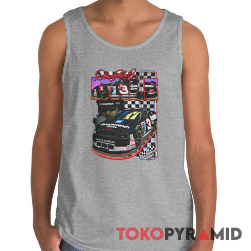 Vintage 1995 Dale Earnhardt T shirt Rare Nascar Goodwrench Service Racing Team Tank Top