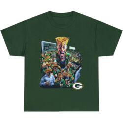 Vintage 1995 Green Bay Packers Cheesehead Nfl Football T shirt