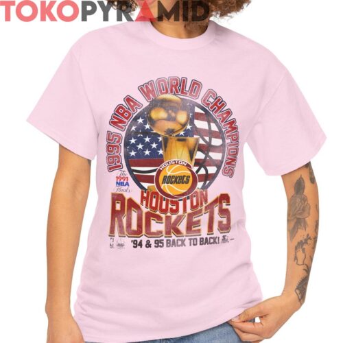 Vintage 1995 Houston Rockets Back To Back Shirt Vintage 1995 Houston Rockets Back To Back Shirt