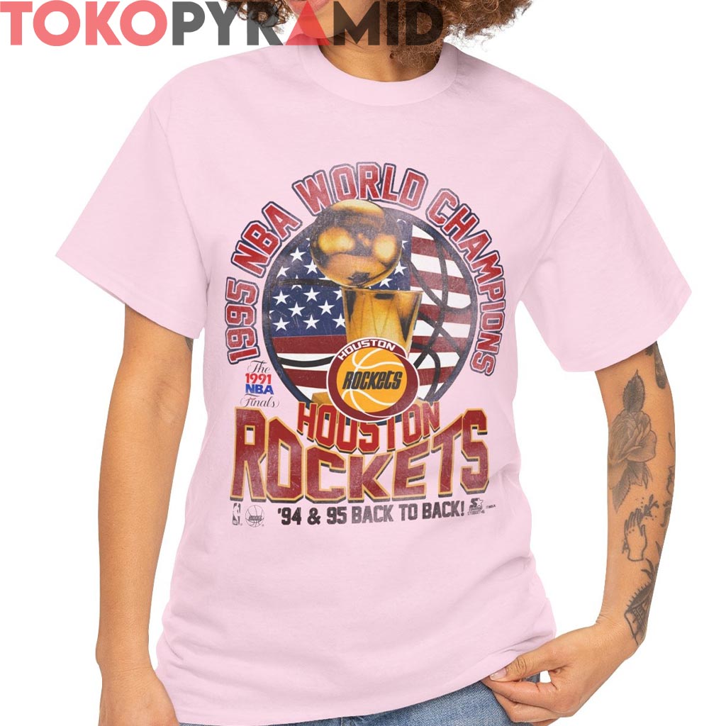 Vintage 1995 Houston Rockets Back To Back Shirt Vintage 1995 Houston Rockets Back To Back Shirt