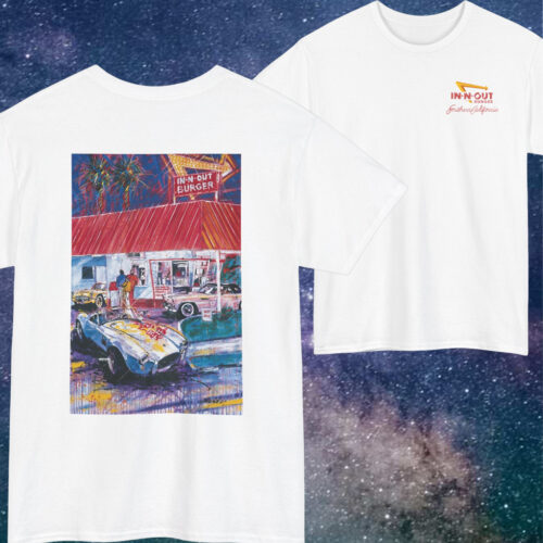 Vintage 1995 In N Out Burger Pasadena Shirt