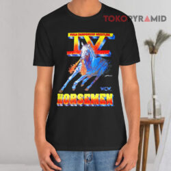 Vintage 1995 Iv Horsemen Wcw Wrestling Black T shirt