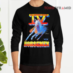 Vintage 1995 IV Horsemen WCW Wrestling Shirt 4 Vintage 1995 Iv Horsemen Wcw Wrestling Long sleeved