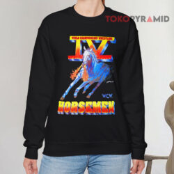 Vintage 1995 IV Horsemen WCW Wrestling Shirt 3 Vintage 1995 Iv Horsemen Wcw Wrestling Sweatshirt