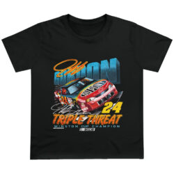 Vintage 1995 Jeff Gordon Triple Threat T-shirt Nascar Winston Cup Champion 5 Vintage 1995 Jeff Gordon Triple Threat T shirt Nascar Winston Cup Champion