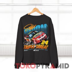 Vintage 1995 Jeff Gordon Triple Threat T-shirt Nascar Winston Cup Champion 3 Vintage 1995 Jeff Gordon Triple Threat T shirt Nascar Winston Cup Champion Black Sweatshirt