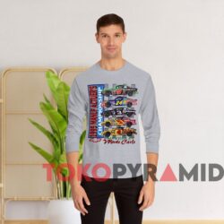 1995 Manufacturers Championship Chevrolet Monte Carlo T-shirt 4 Vintage 1995 Manufacturers Championship Chevrolet Monte Carlo Grey Long sleeved