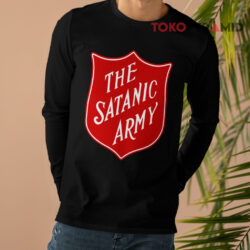 Vintage 1995 Marilyn Manson The Satanic Army Shirt 4 Vintage 1995 Marilyn Manson The Satanic Army Long sleeved