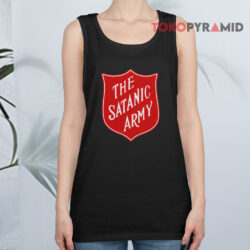 Vintage 1995 Marilyn Manson The Satanic Army Shirt 2 Vintage 1995 Marilyn Manson The Satanic Army Tank Top