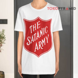 Vintage 1995 Marilyn Manson The Satanic Army White T shirt