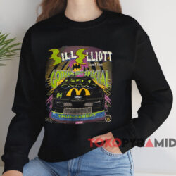 Vintage 1995 McDonalds Bill Elliott x Batman T-shirt 4 Vintage 1995 Mcdonalds Bill Elliott X Batman T shirt Black Sweatshirt