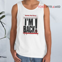 Vintage 1995 Michael Jordan I'm Back Chicago Sun times Tank Top