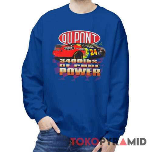 Vintage 1995 Nascar Jeff Gordon 24 DuPont Winston Cup Champion Sweatshirt