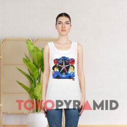 Vintage 1995 Nascar Richard Petty Stp 43 White Tank Top