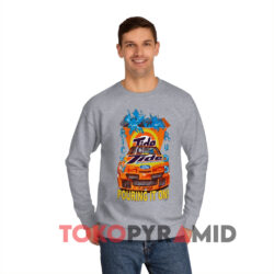 Vintage 1995 Nascar Ricky Rudd Tide Pouring It On Grey Sweatshirt