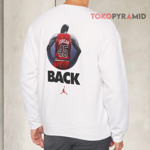 Vintage 1995 Nike Michael Jordan Jordan's Back Sweatshirt Back