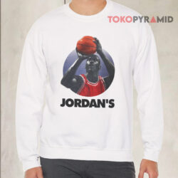 Vintage 1995 Nike Michael Jordan Jordan's Back Sweatshirt Front