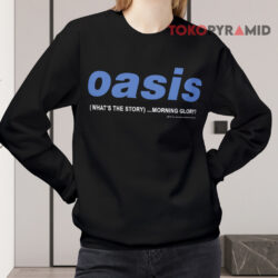 Vintage 1995 Oasis What's The Story Morning Glory Shirt 3 Vintage 1995 Oasis Shirt What’s The Story Morning Glory Sweatshirt