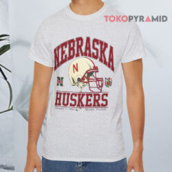 Vintage 1995 Fedex Orange Bowl Nebraska Cornhuskers Shirt 4 Vintage 1995 Orange Bowl Nebraska Cornhuskers Grey T shirt