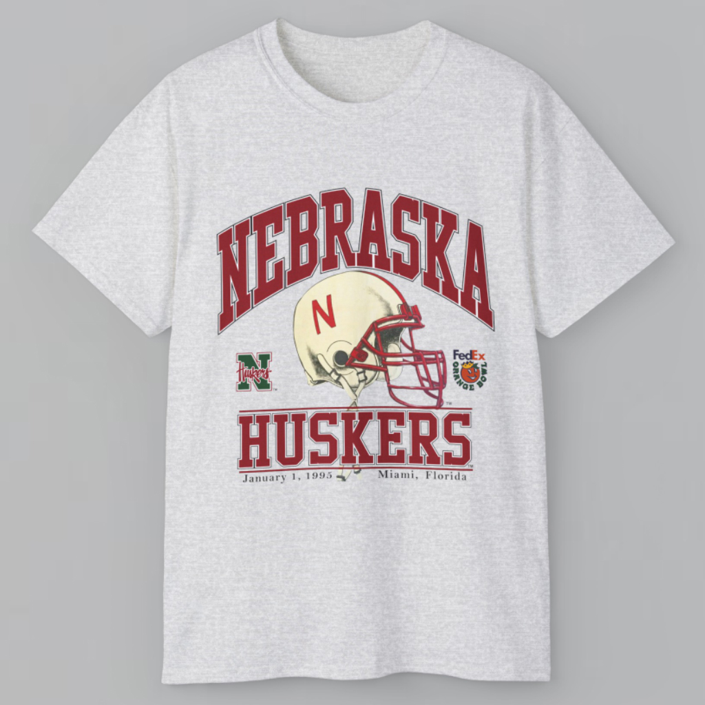 Vintage 1995 Orange Bowl Nebraska Cornhuskers T shirt Vintage 1995 Orange Bowl Nebraska Cornhuskers T shirt