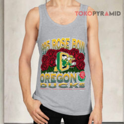 Vintage 1995 Oregon Ducks Donald Duck Rose Bowl Tank Top