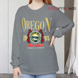 Vintage 1995 Oregon Ducks Football Rose Bowl Long sleeved