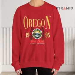 Vintage 1995 Oregon Ducks Football Rose Bowl Sweatshirt