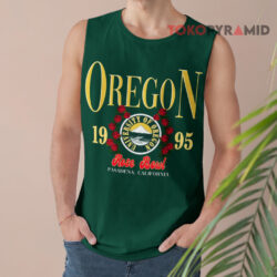 Vintage 1995 Oregon Ducks Football Rose Bowl Tank Top