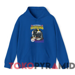 Vintage 1995 Pittsburgh Steelers Central Division Champions T shirt Blue Hoodie